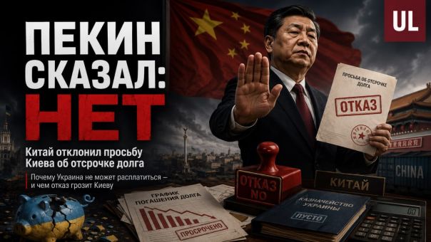 Долг Украины перед Китаем: Как страна теряет самостоятельность, ресурсы и кредитоспособность