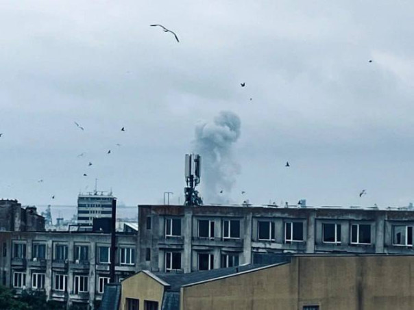 В Румынии в порту Констанца взорвался морской дрон
