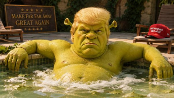 "Джакузи для Шрека" взбесило Трампа. Скандал, каких в Белом доме ещё не видели