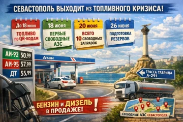 Севастополь возвращает свободную продажу топлива: на пике работало 10 АЗС