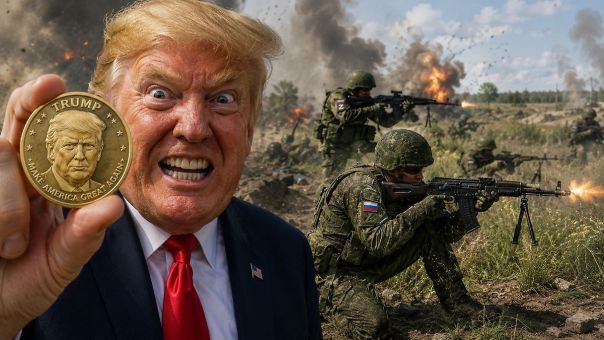 «Мы начинаем КВН»: Трамп чеканит монеты, ЕС задыхается, а Россия берёт города. Александр Роджерс