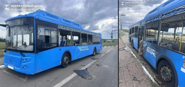 Шесть человек, в том числе два ребенка, пострадали при атаке украинского дрона на пассажирский автобус в Таврово
