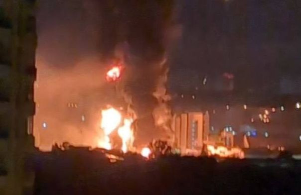 Киев в огне после массированных ударов, горят пятизвездочные отели CityHotel Residence и Premier Palace. Хроника ударов по территории Украины 1–2 июля