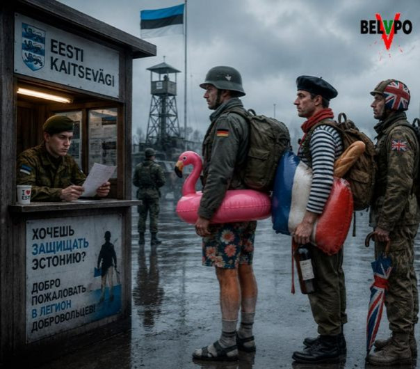 «Попали в окоп эстонец, немец и француз…»