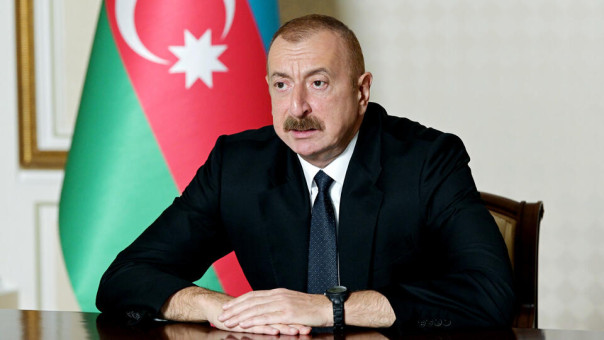 Алиев сегодня поделился с европейской публикой своими влажными мечтами.