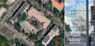 Бомбами по бандеровским полицаям в Запорожье