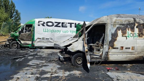 Армия России начала уничтожать логистические склады Rozetka под Киевом