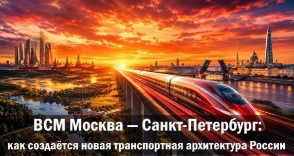 ВСМ Москва — Санкт-Петербург: как создаётся новая транспортная архитектура России