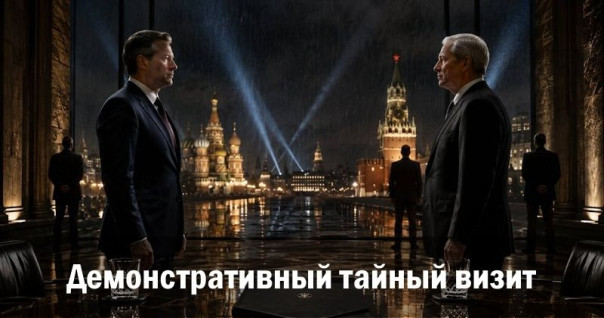 Демонстративный тайный визит