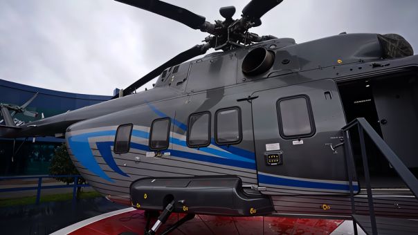 Первый импортозамещенный вертолет Ми-171 показали на ВЭФ
