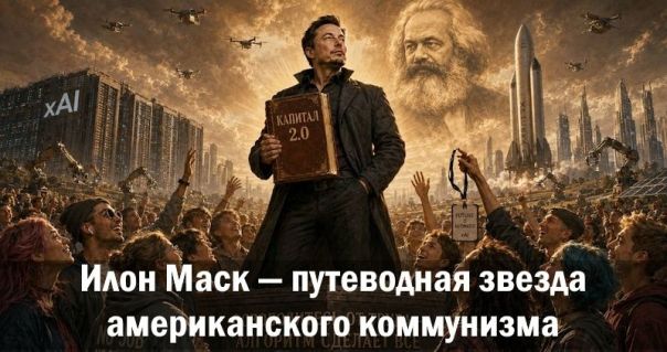 Илон Маск — путеводная звезда американского коммунизма