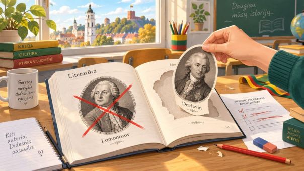 В Литве вычеркнули из учебников «имперских» Ломоносова и Державина