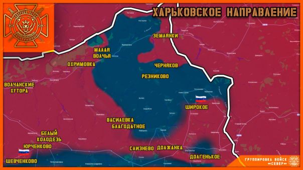 Российская армия освободила Шевченково и Широкое в Харьковской области