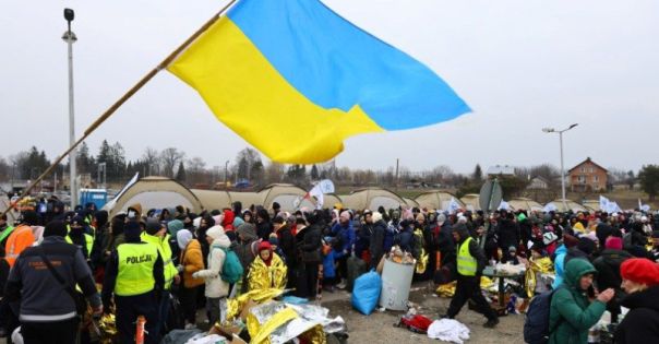 Украинские беженцы разрисовывают Польшу нацистскими символами