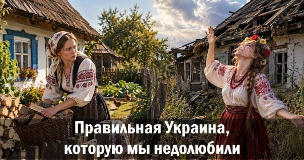 Правильная Украина, которую мы недолюбили