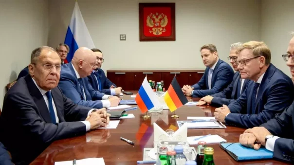 Захарова объяснила, зачем глава МИД ФРГ просил о встрече с Лавровым