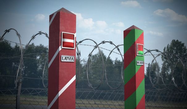 На латвийской границе – картина Тарантино: вооруженные люди, 20 мигрантов и украденные камеры