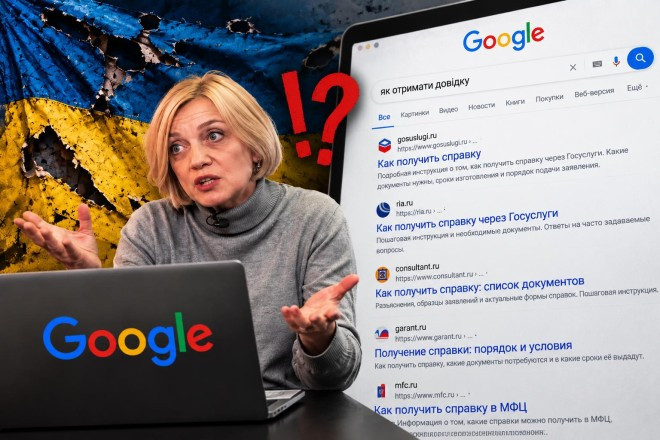 На Украине пожаловались в Google из-за выдачи русскоязычных результатов поиска