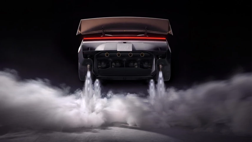 Маск представил летающий спорткар Tesla Roadster