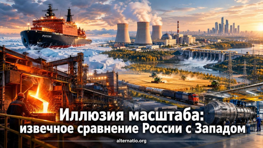 Иллюзия масштаба: извечное сравнение России с Западом