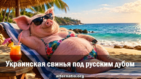 Украинская свинья под русским дубом