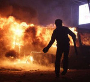 Киев: вторые сутки гражданской войны