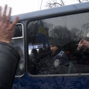 Запорожская милиция выехала в Киев