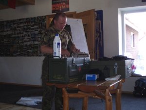 Подготовка украинских боевиков в Эстонии