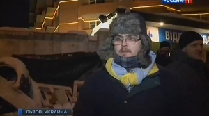 Националисты во Львове и других Городах Западной Украины Зовут на Баррикады 2014