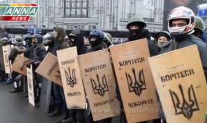 Космонавты на майдане