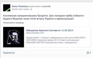 А. Шарий. «Красный Сектор» снимает маски