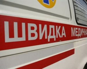 В центре Киева растрощили "скорую"