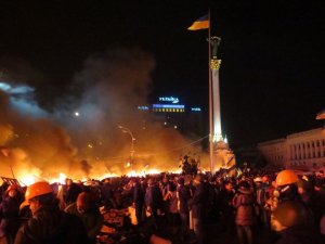 Журналист Аркадий Бабченко только что с майдана