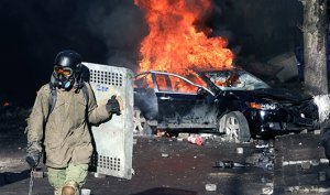 На Майдан прибывает подкрепление из городов Западной Украины