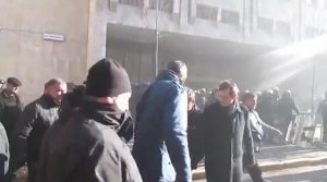 ВИДЕО:Милиция зафукивает Кличко