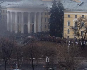 Происходящее на Майдане: Эксклюзивное видео