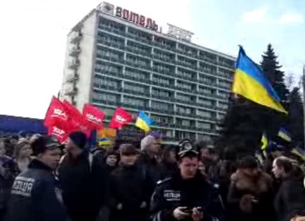 Съезд депутатов всех уровней в Харькове.
