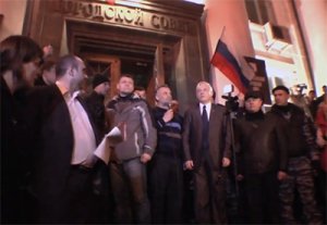 Победа Севастополя! 24 февраля. Новый мэр. Над администрацией и горсоветом российские флаги