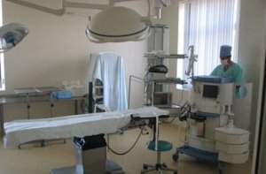 В Киеве горела клиника "Феофания"