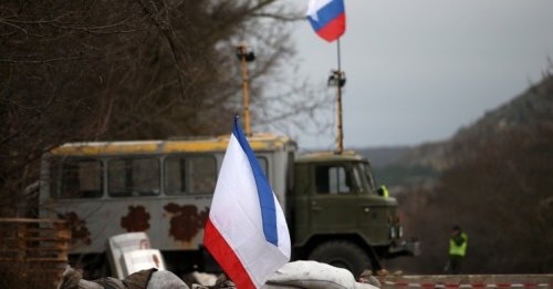 В Севастополь для поддержки местных отрядов самообороны приехали сербские добровольцы