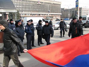 В Запорожье прошёл "Марш вежливых Запорожцев"