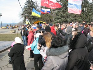 В Запорожье прошёл "Марш вежливых Запорожцев"