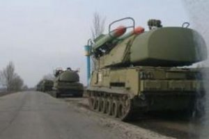 Передислокация военной техники в Донецкой обл.
