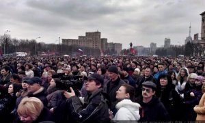 Референдум 16 марта в Харькове. Площадь им. Дзержинского (Свободы)